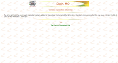 Desktop Screenshot of dixon.yhti.net